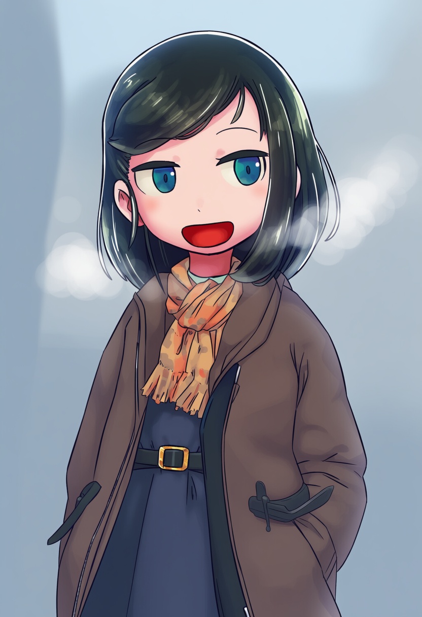 An image depicting akai (ugokashitari)