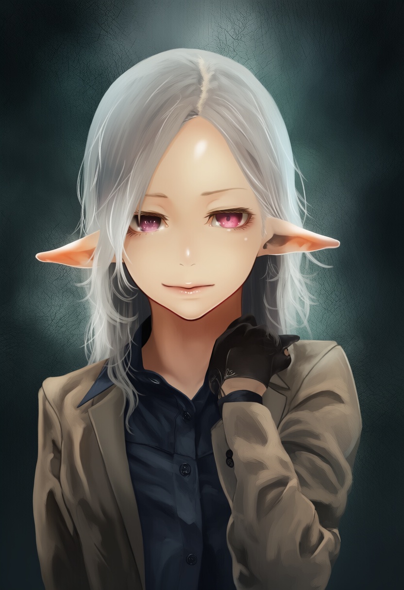 An image depicting akai kitsune