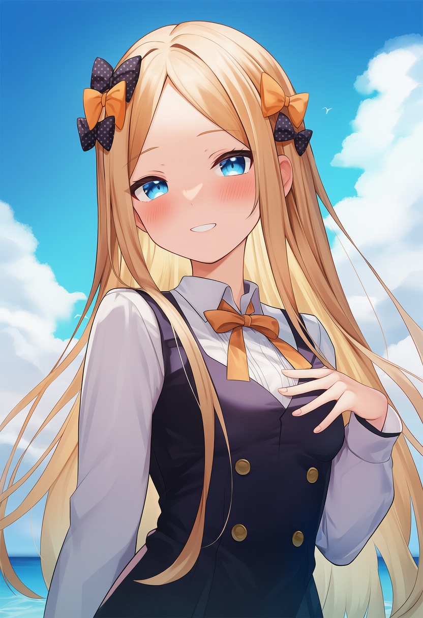 An image depicting abigail williams (emerald float) (fate)