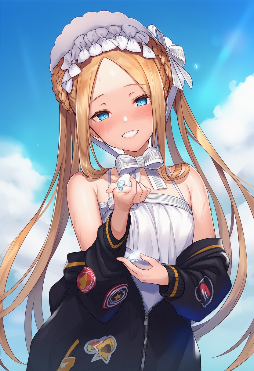 An image depicting abigail williams (swimsuit foreigner) (third ascension) (fate)