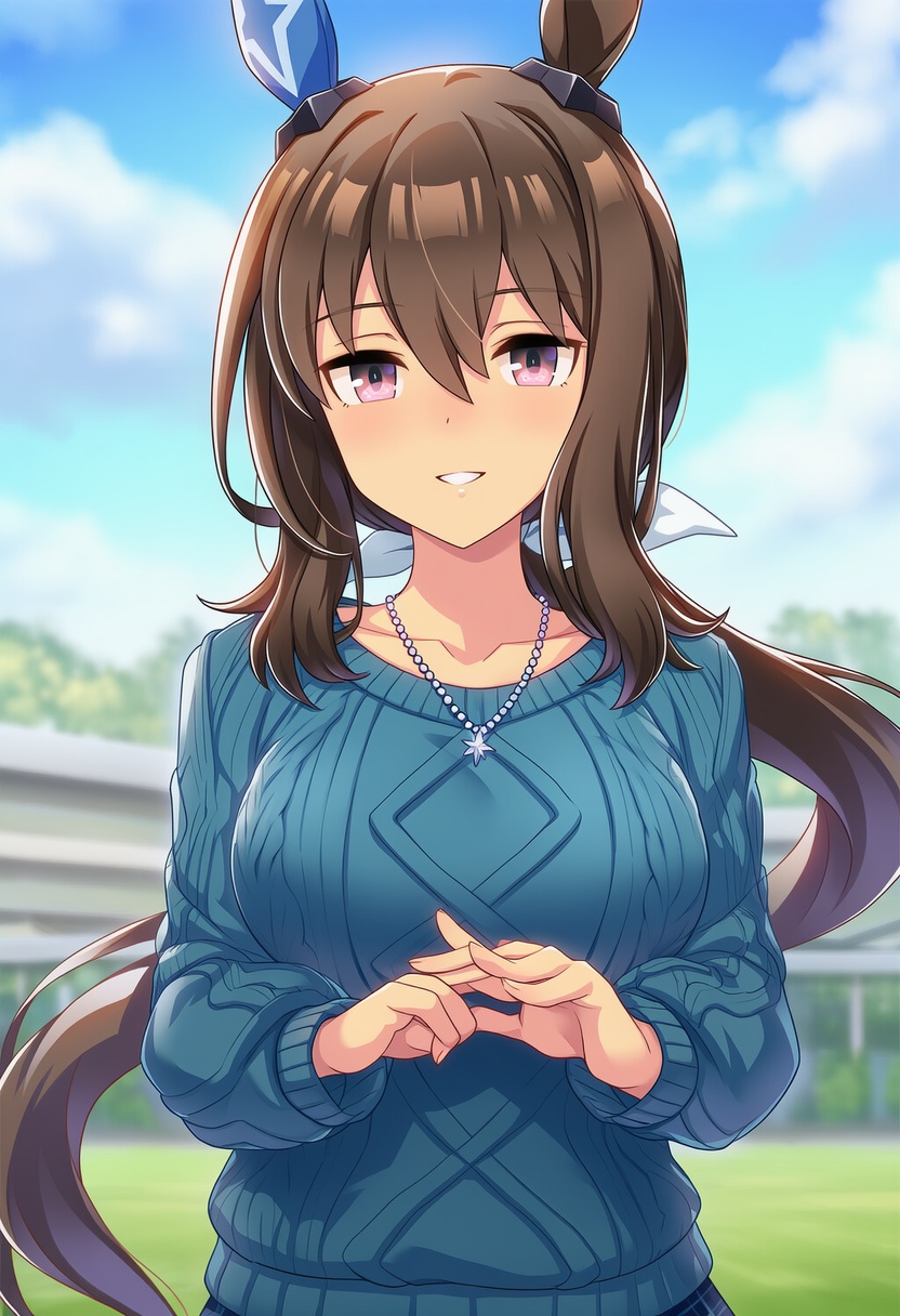 An image depicting admire vega (umamusume)