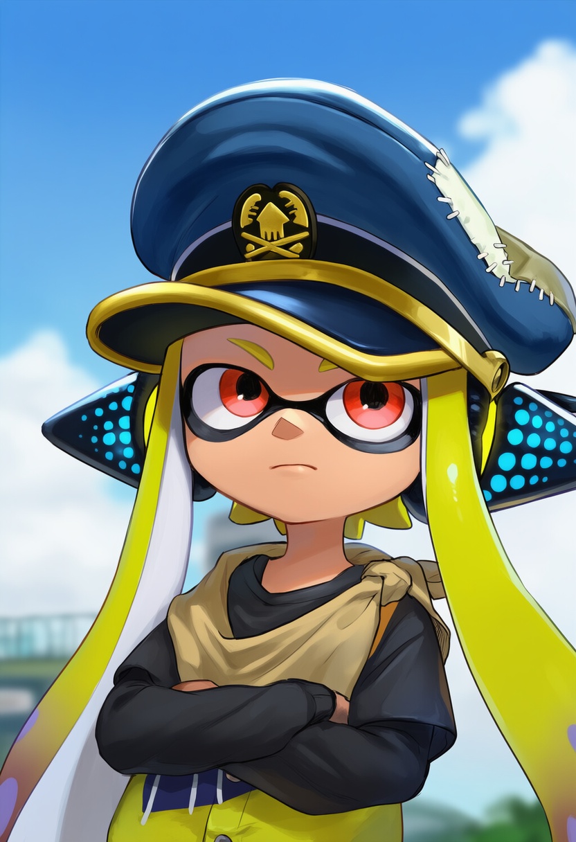 An image depicting agent 3 (splatoon)