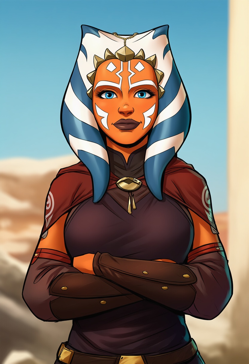 An image depicting ahsoka tano