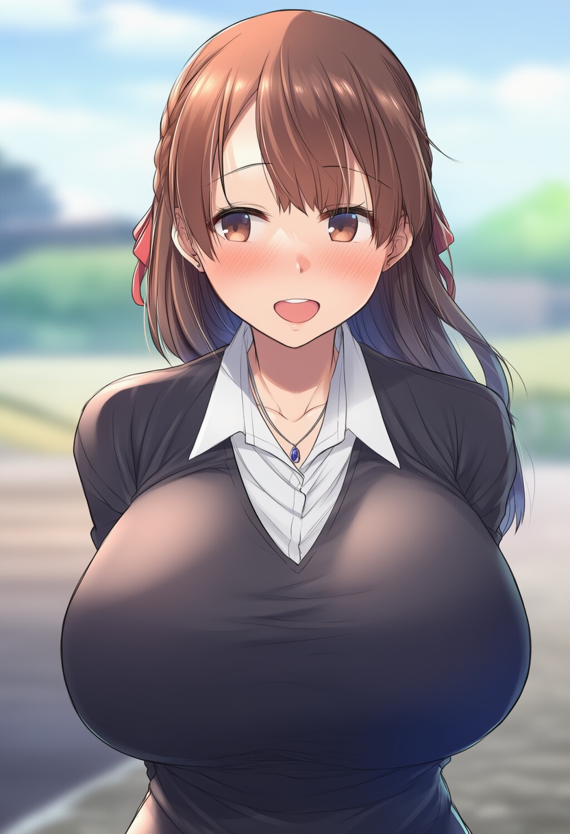 An image depicting ai-chan (tawawa)