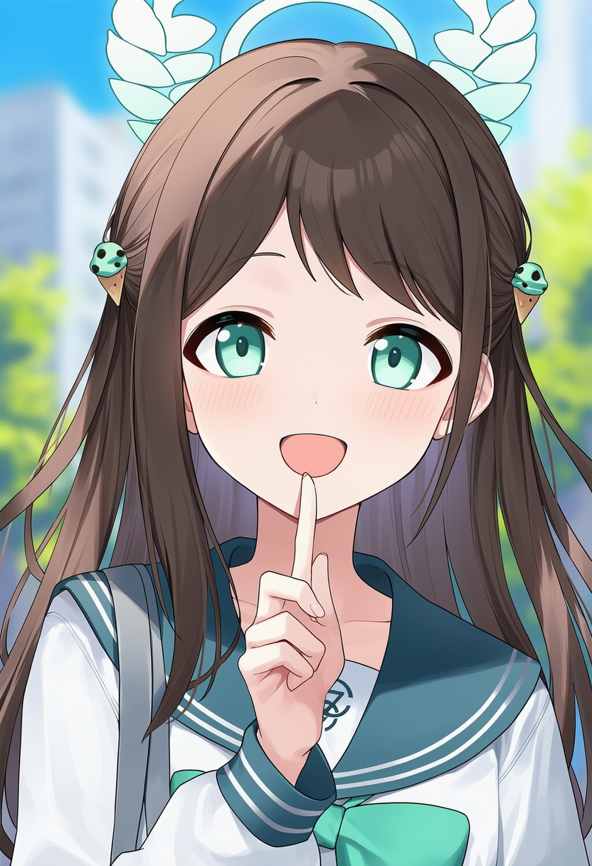 An image depicting airi (blue archive)