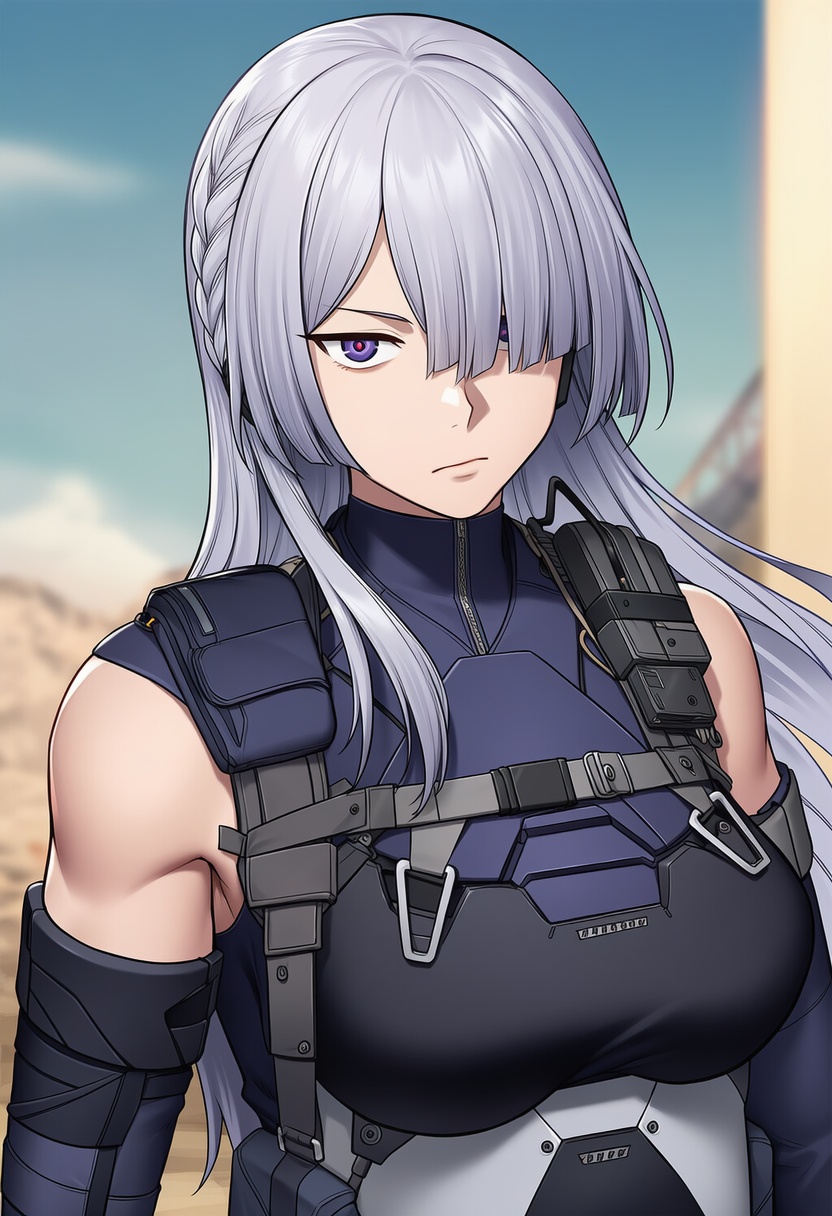 An image depicting ak-15 (girls' frontline)
