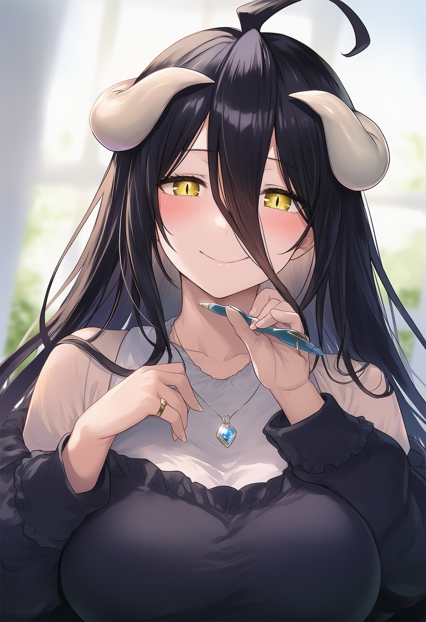 An image depicting albedo (overlord)