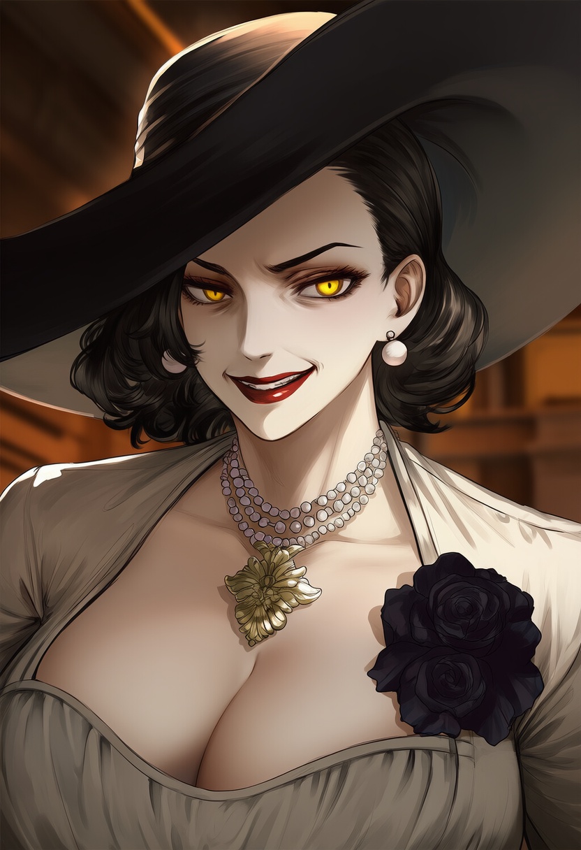 An image depicting alcina dimitrescu