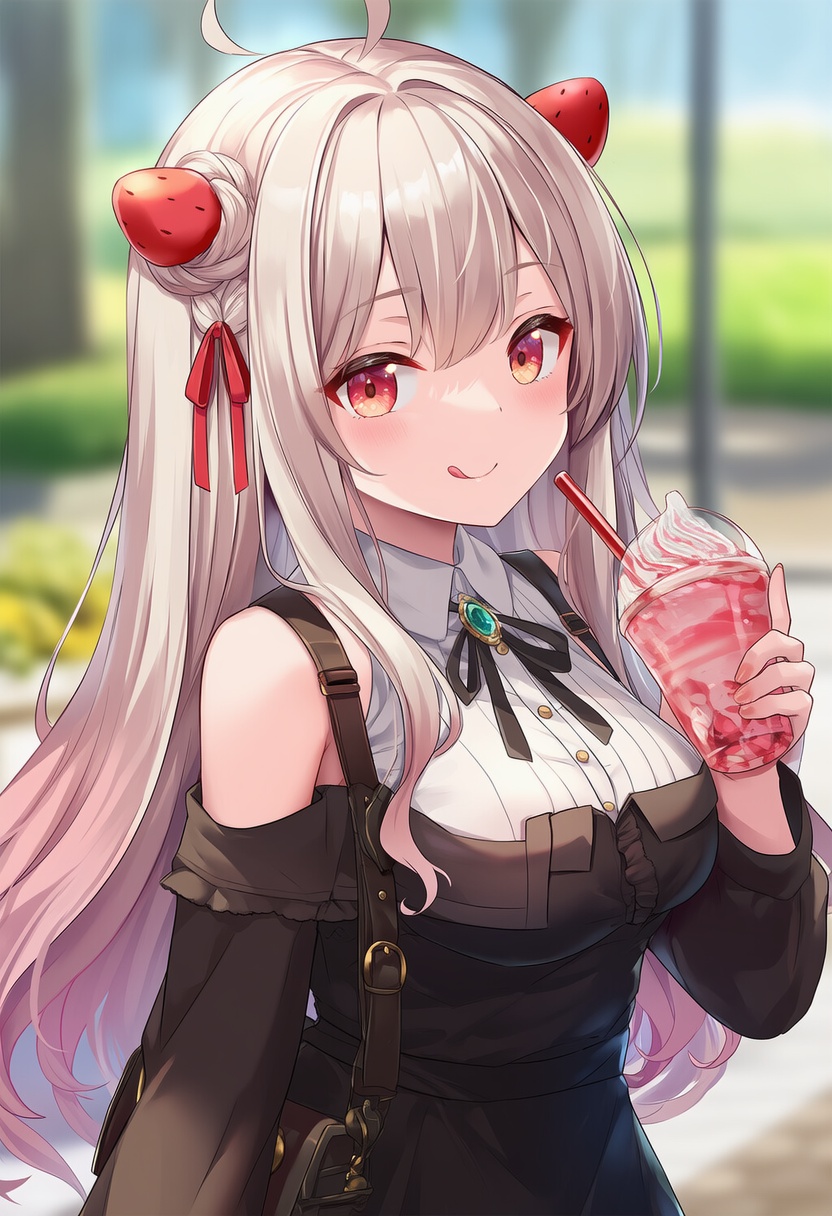 An image depicting alcremie (strawberry sweet)