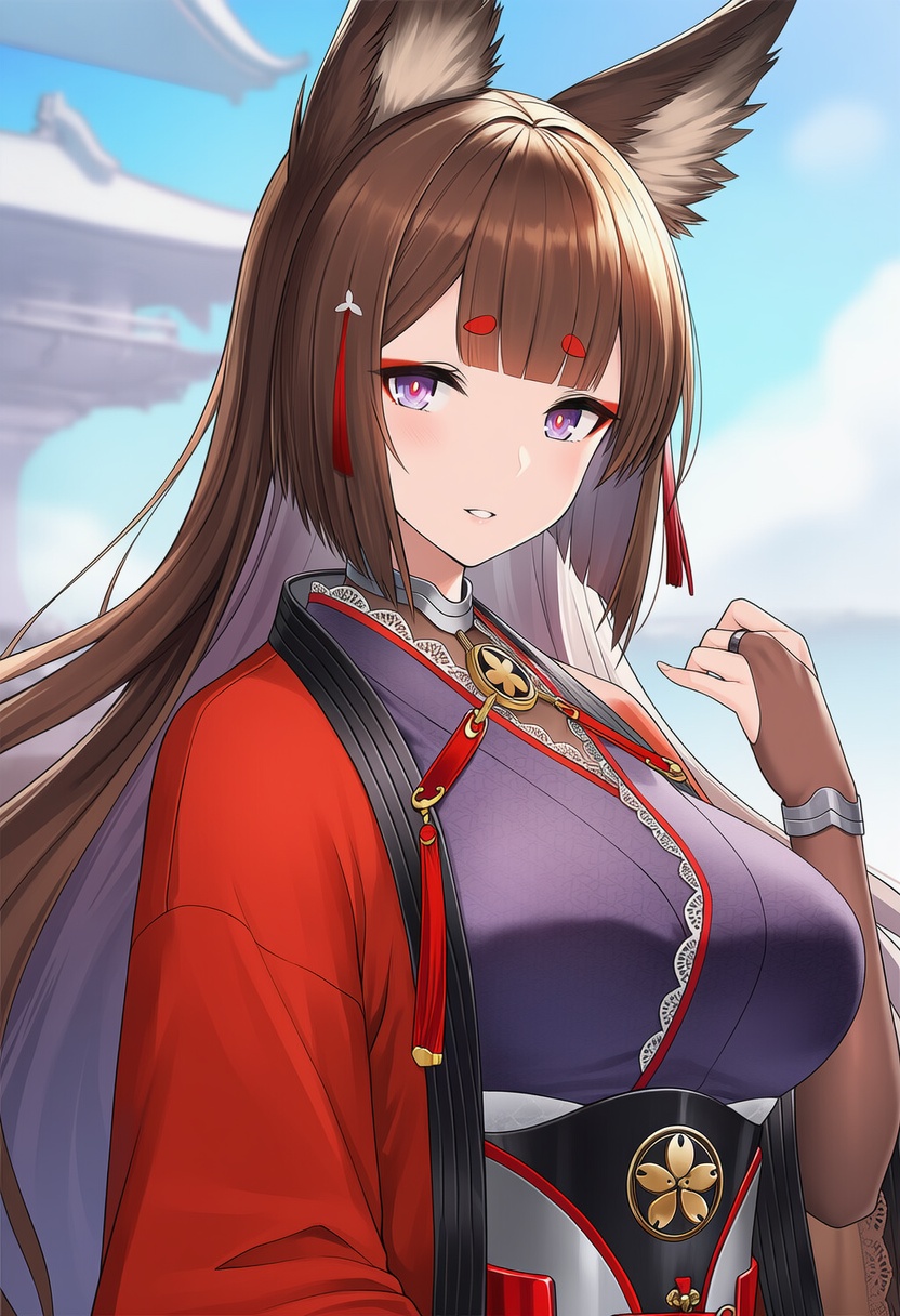 An image depicting amagi (azur lane)