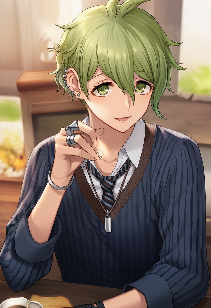 An image depicting amami rantaro
