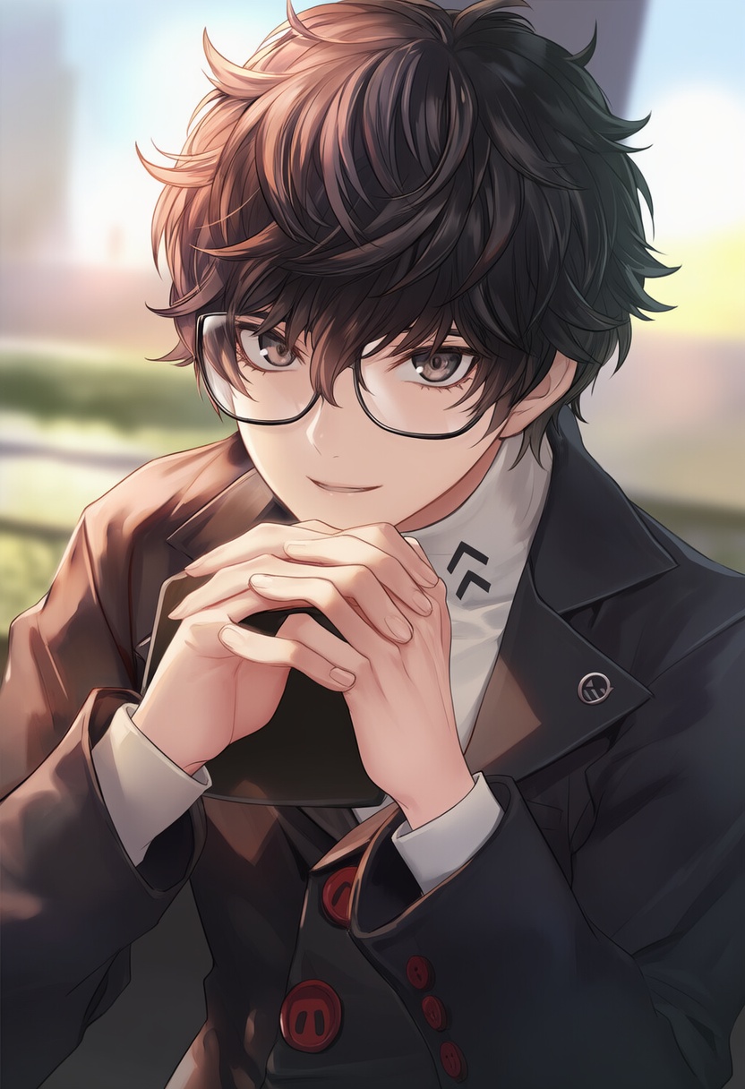An image depicting amamiya ren