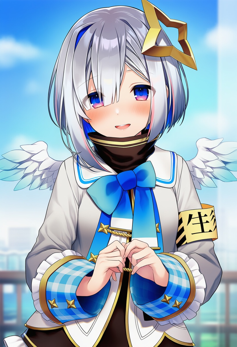 An image depicting amane kanata (1st costume)