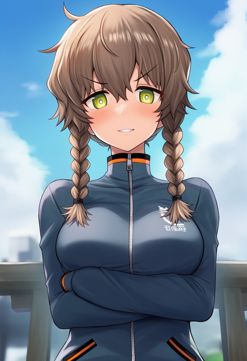 An image depicting amane suzuha