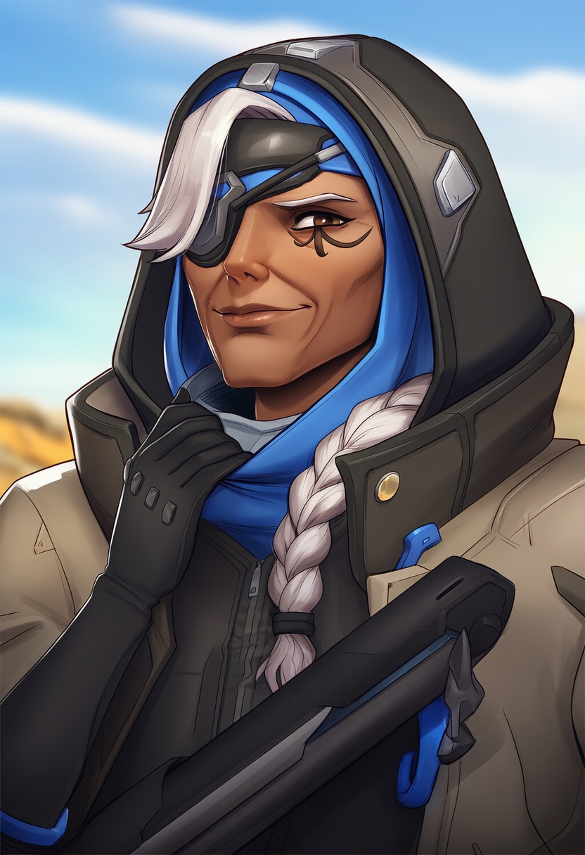An image depicting ana (overwatch)