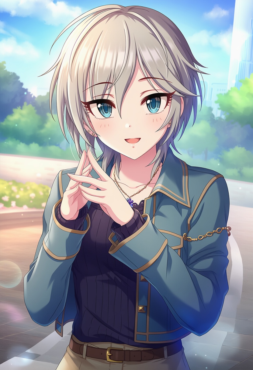 An image depicting anastasia (idolmaster)