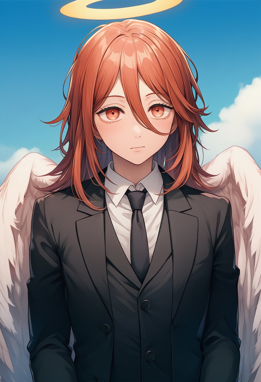 An image depicting angel devil (chainsaw man)