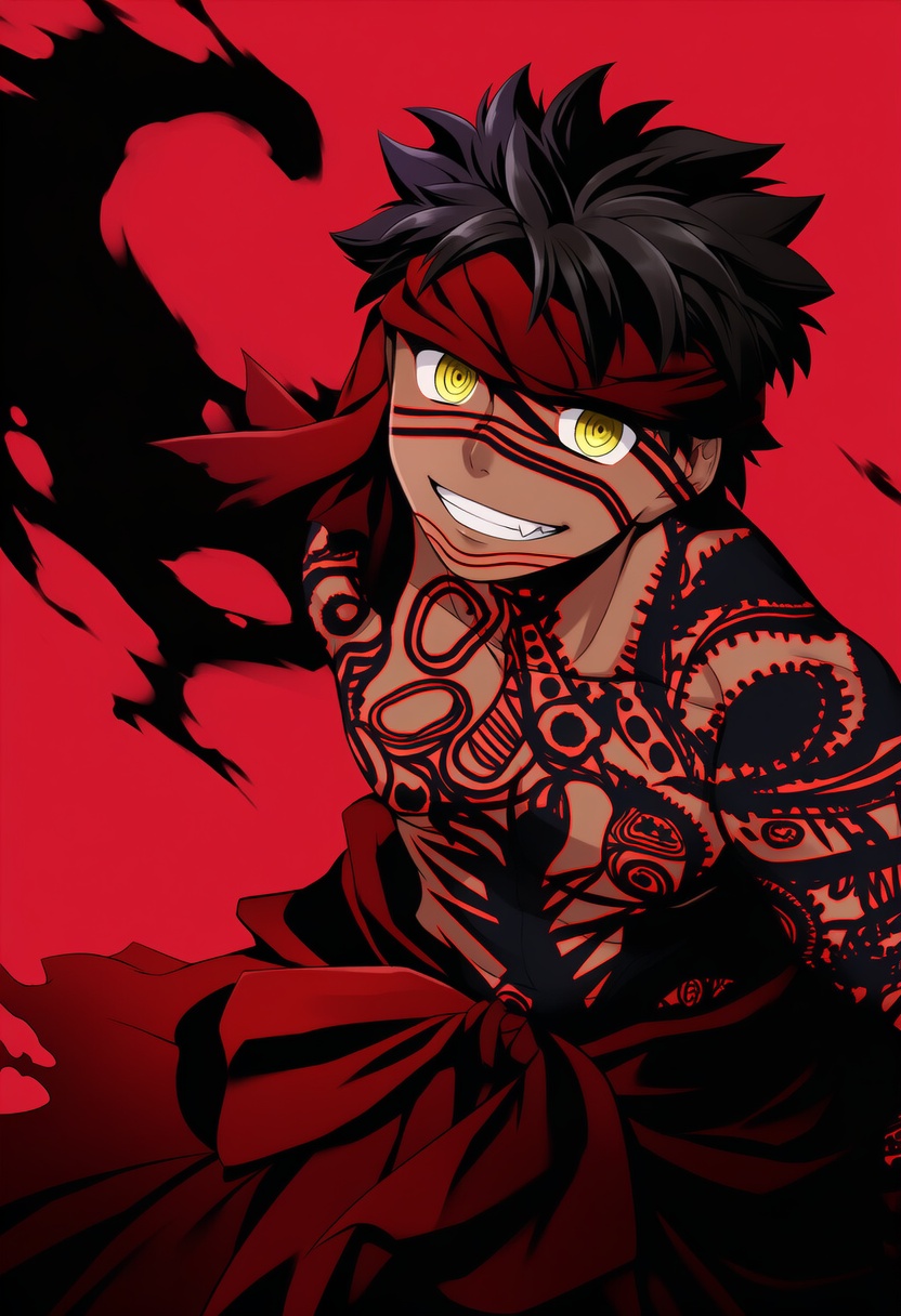 An image depicting angra mainyu (fate)