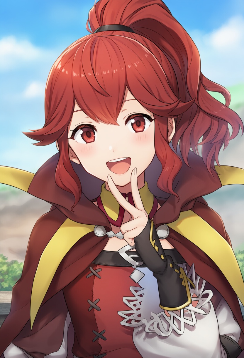 An image depicting anna (fire emblem)
