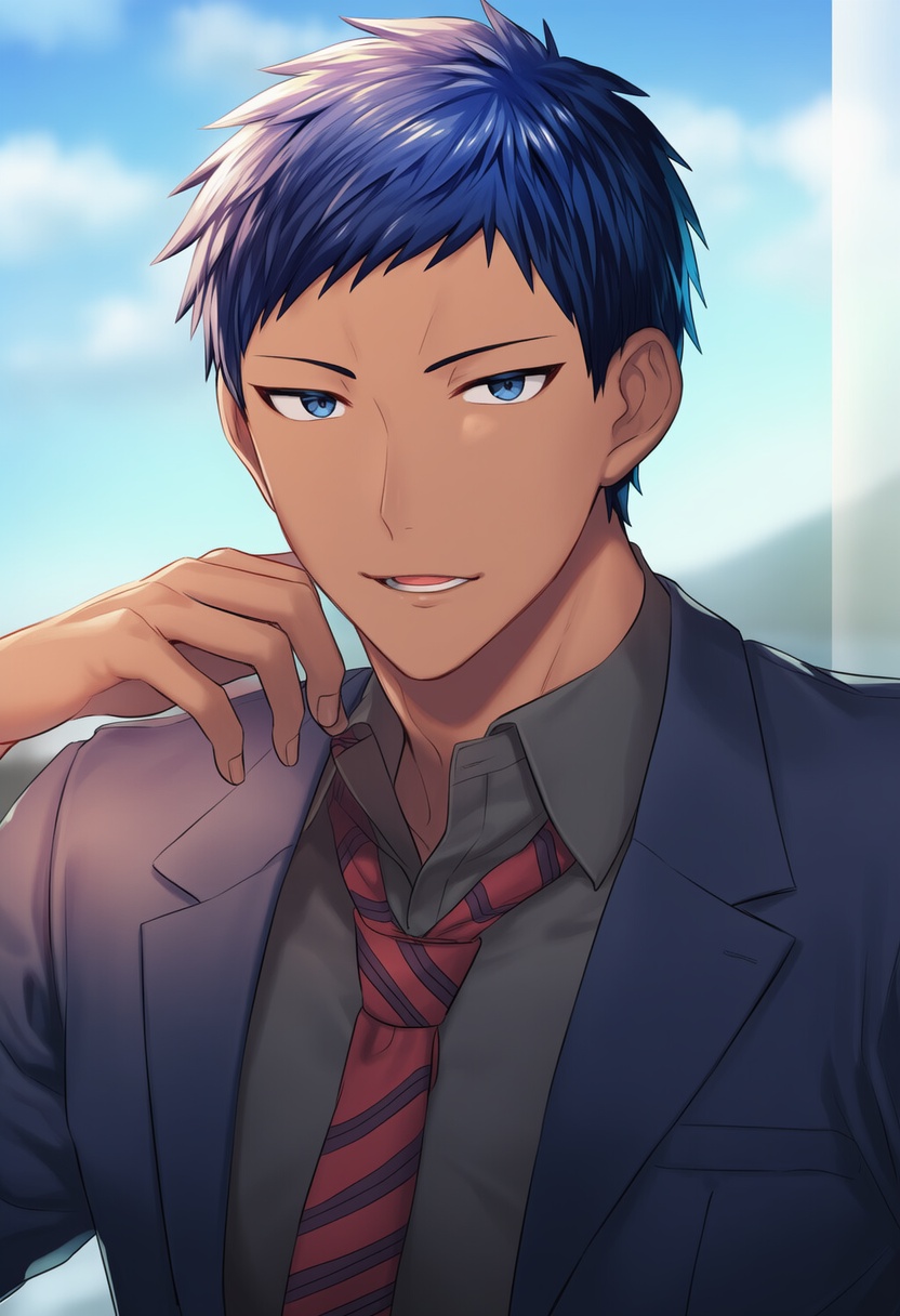 An image depicting aomine daiki
