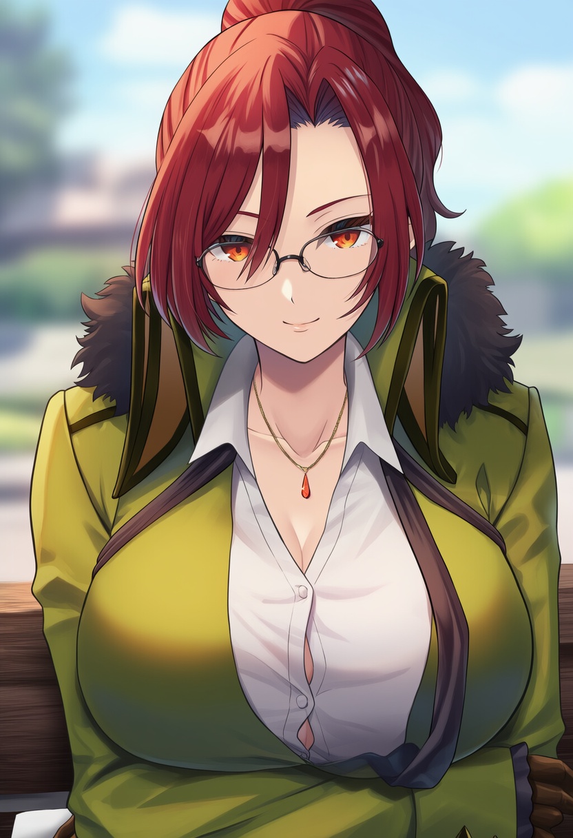 An image depicting aozaki touko