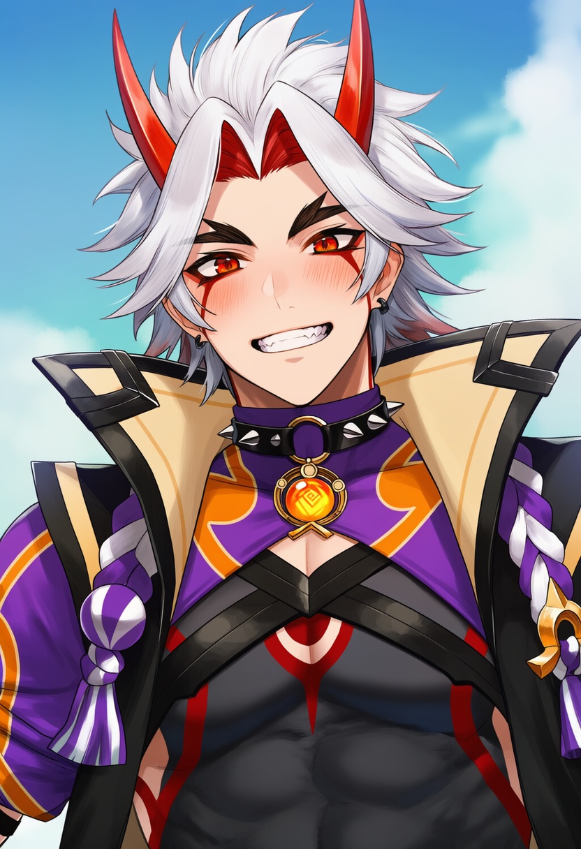 An image depicting arataki itto