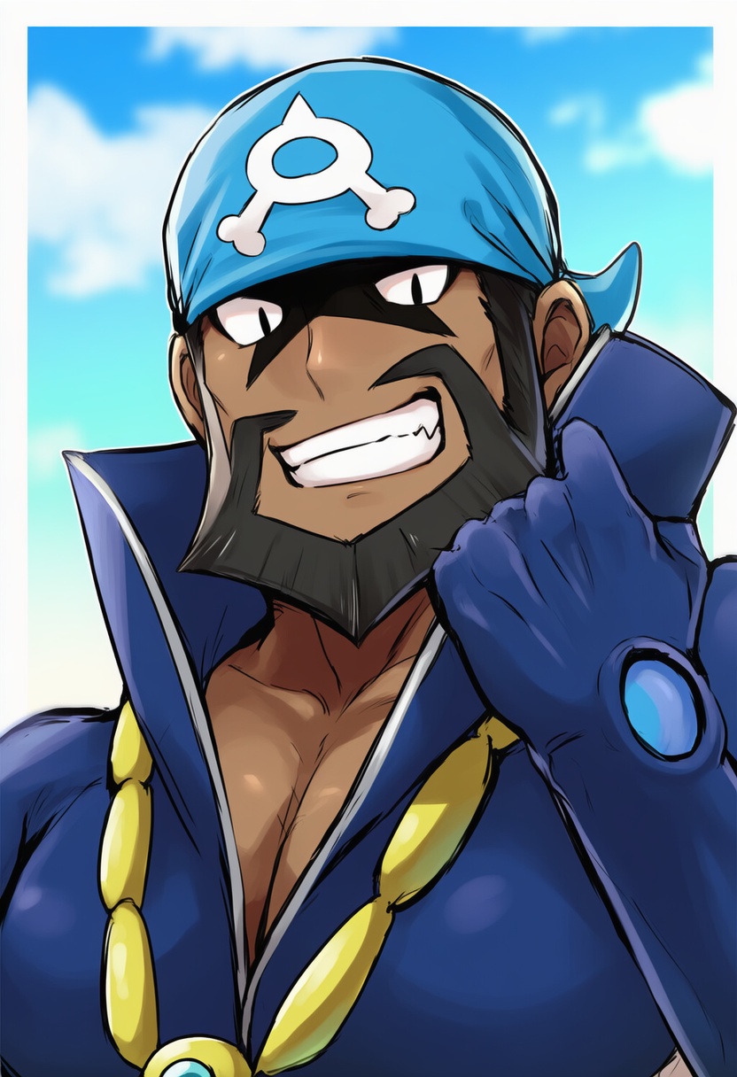 An image depicting archie (pokemon)