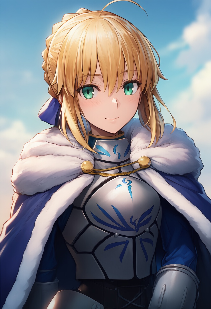 An image depicting artoria pendragon (fate)