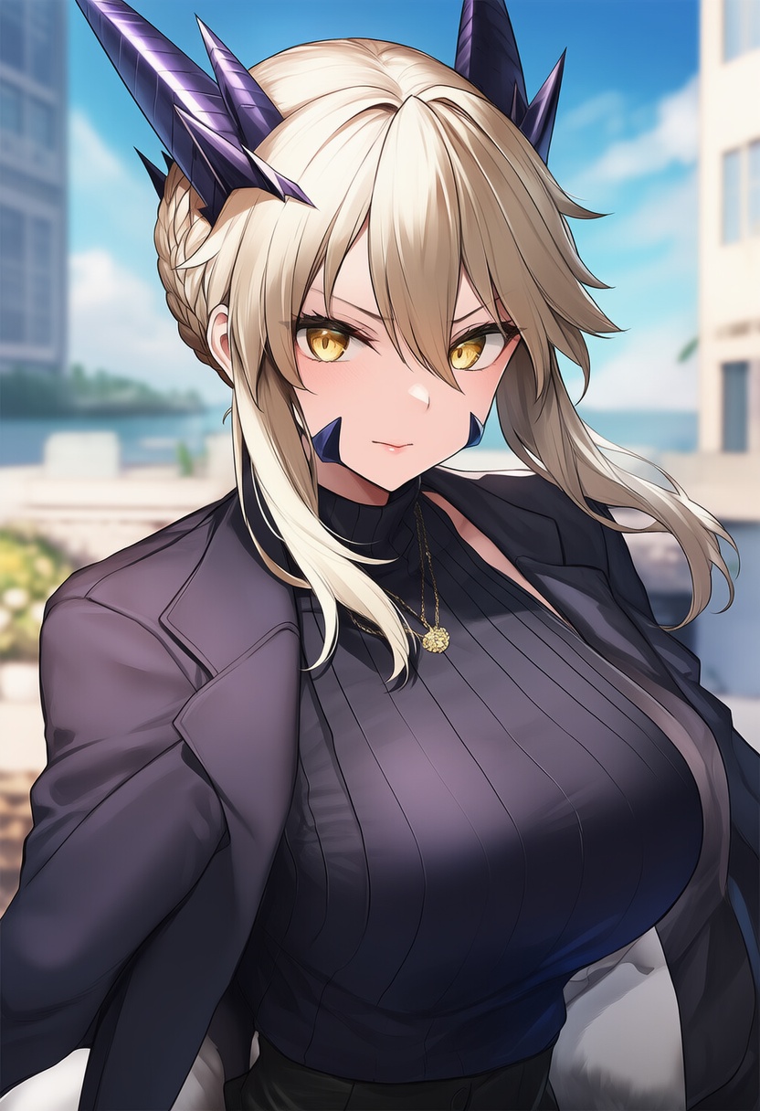 An image depicting artoria pendragon (lancer alter) (fate)
