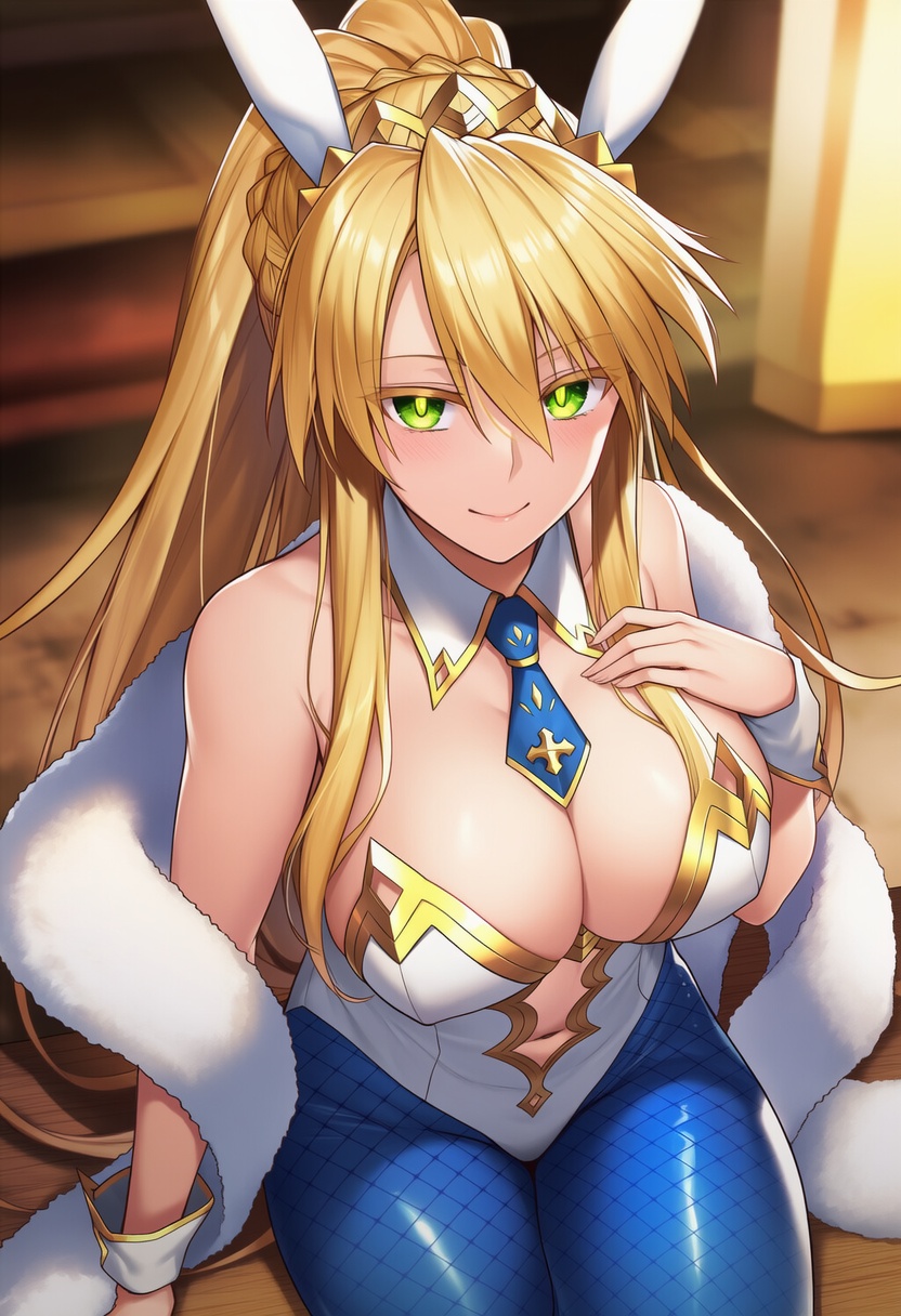 An image depicting artoria pendragon (swimsuit ruler) (fate)