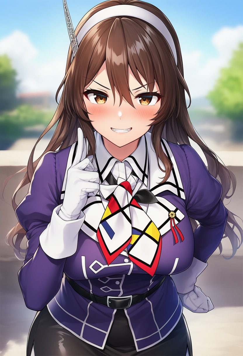 An image depicting ashigara kai ni (kancolle)