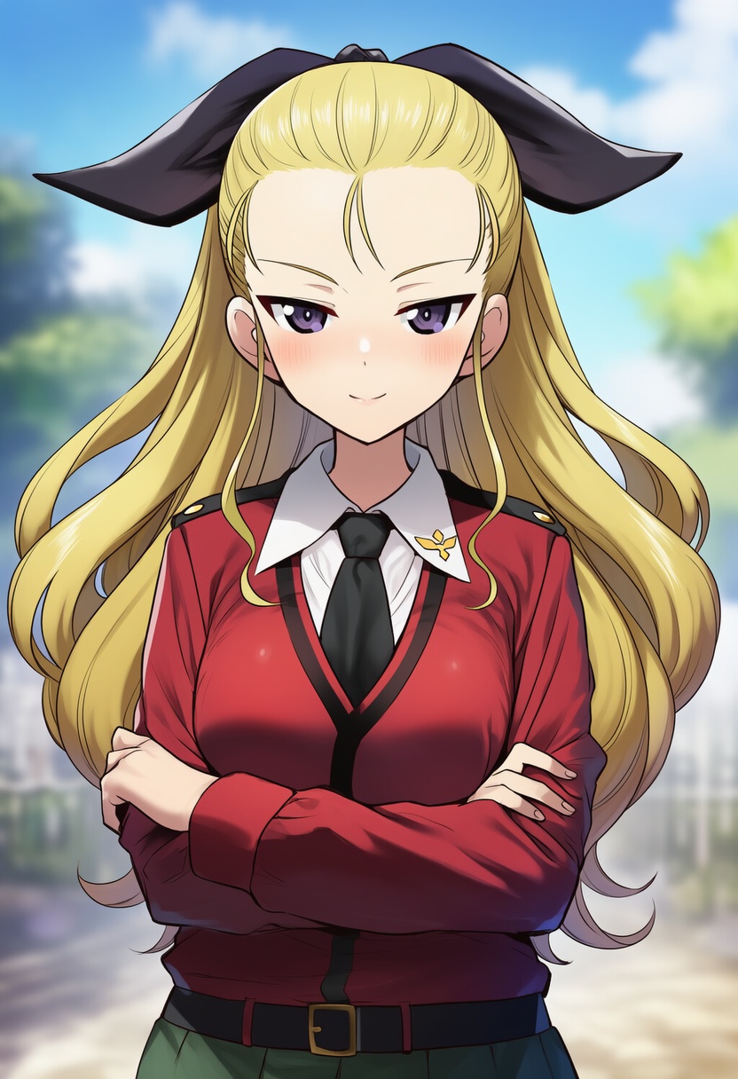 An image depicting assam (girls und panzer)