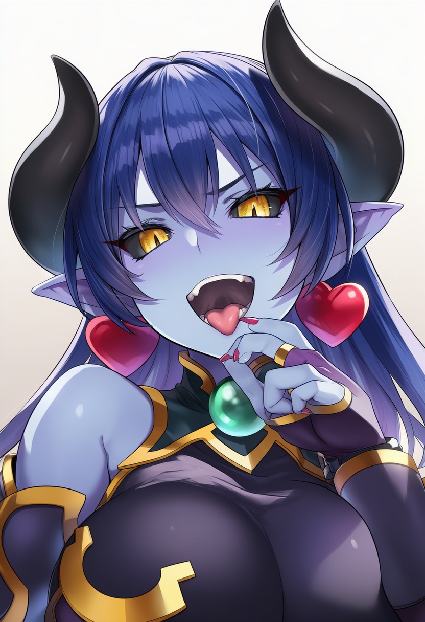 An image depicting astaroth (shinrabanshou)