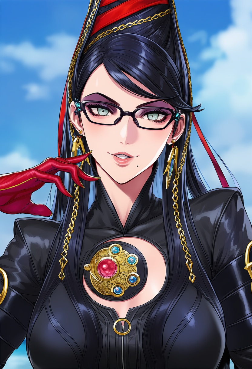 An image depicting bayonetta