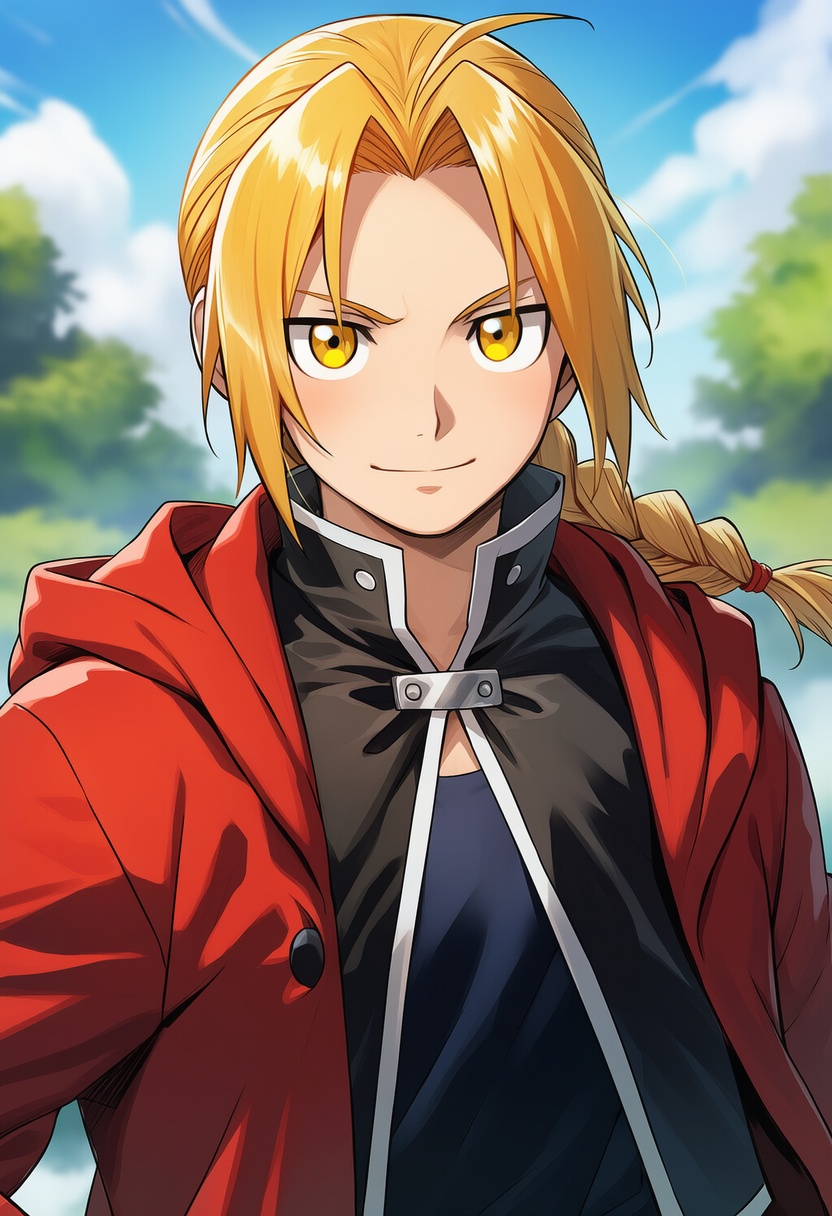 An image depicting edward elric