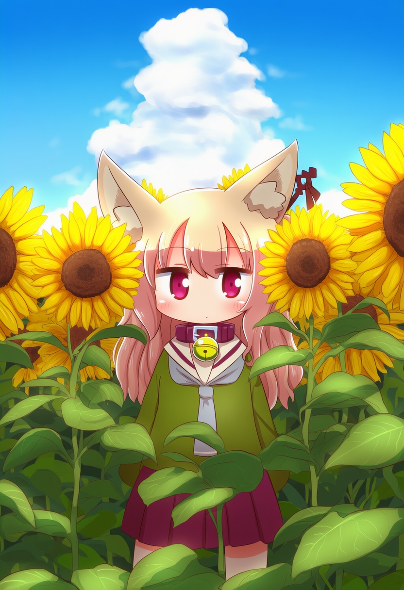 An image depicting kemomimi-chan (naga u)