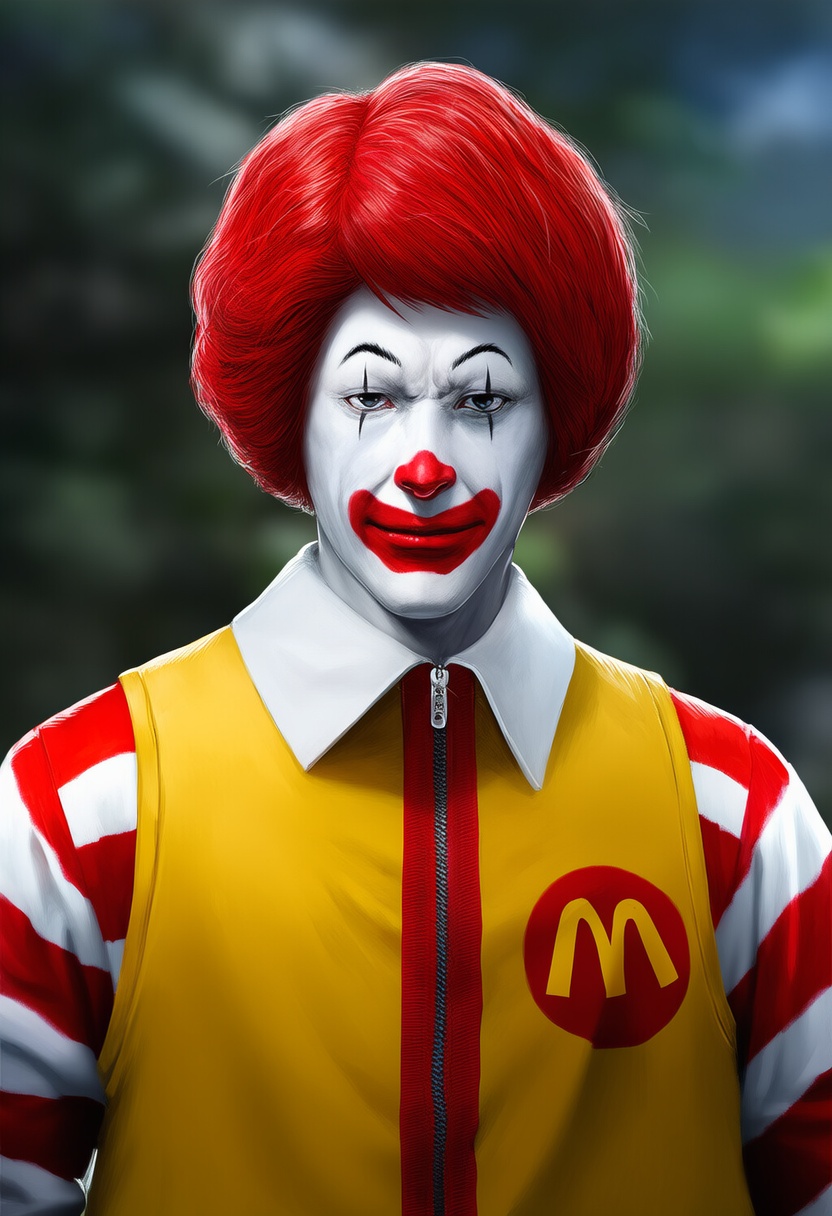 An image depicting ronald mcdonald