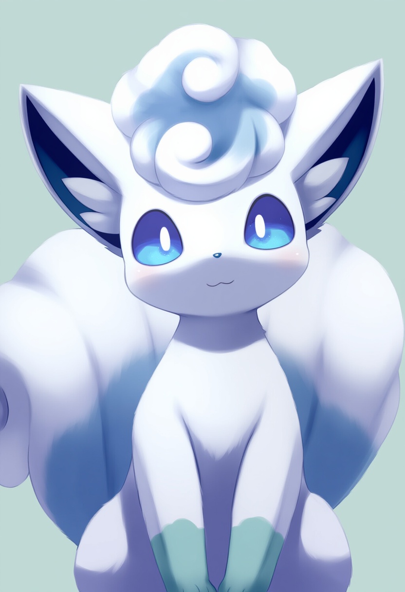 An image depicting alolan vulpix
