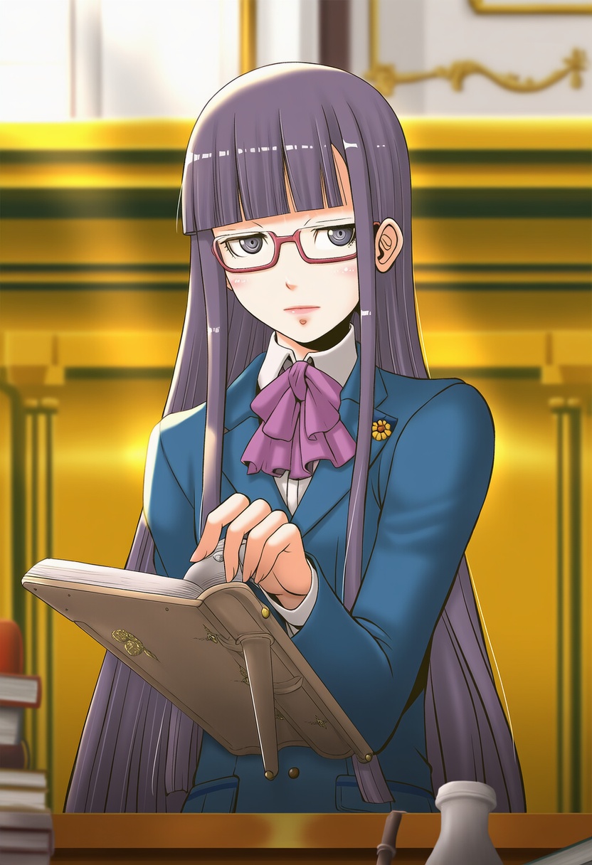 An image depicting ace attorney investigations: miles edgeworth