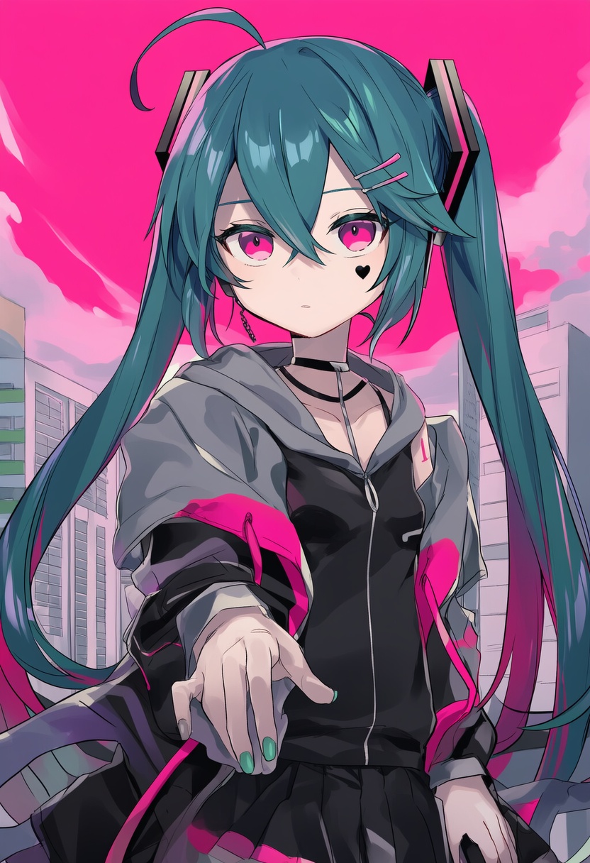 An image depicting acute (vocaloid)