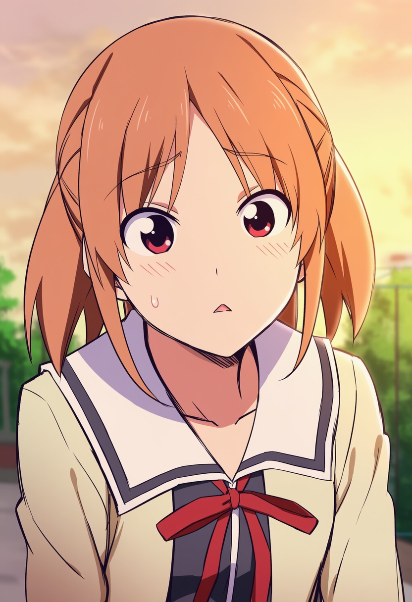 An image depicting aho girl