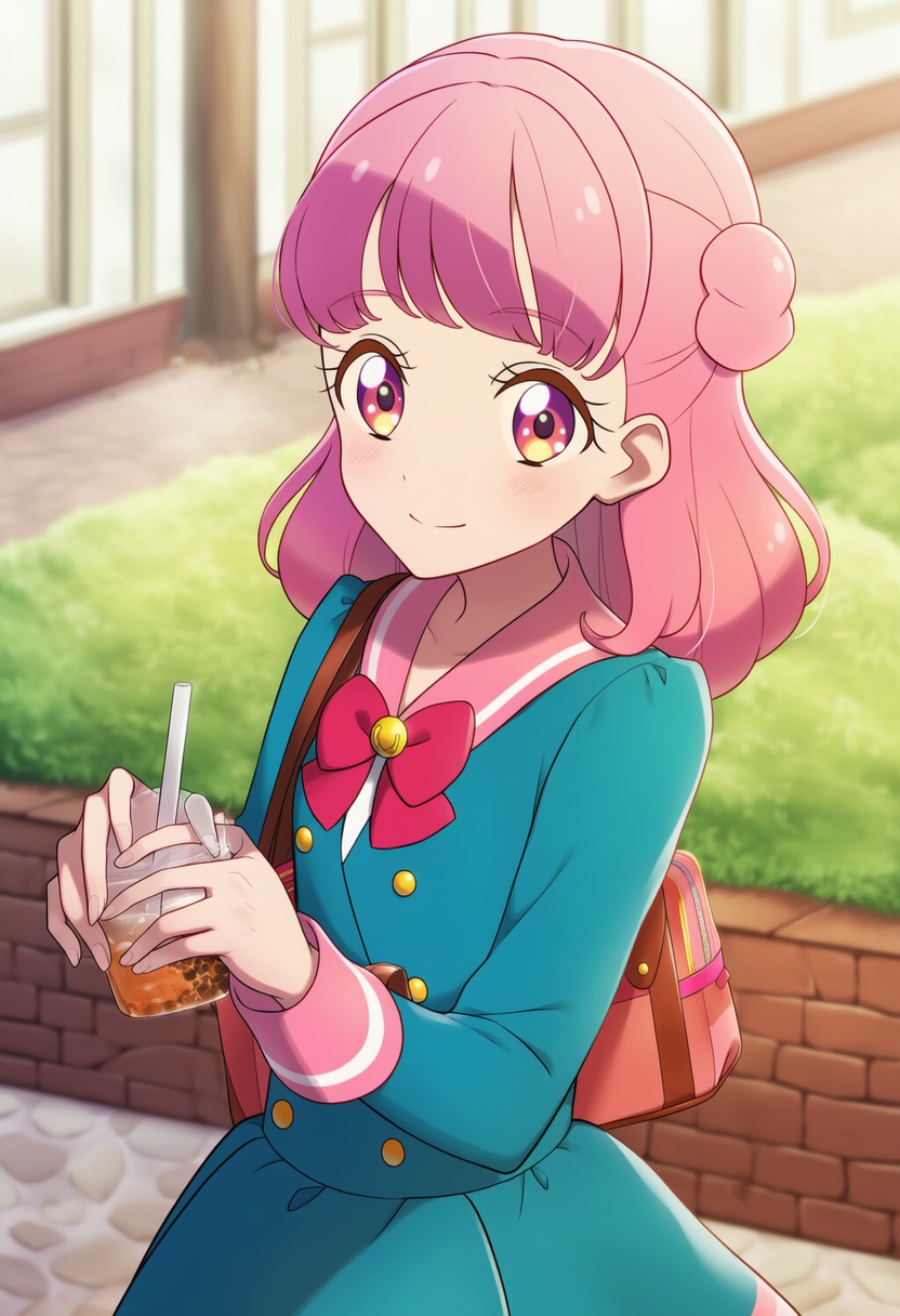 An image depicting aikatsu friends!