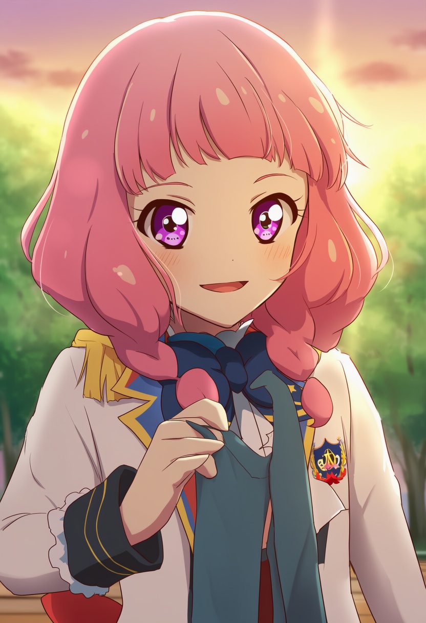 An image depicting aikatsu stars!