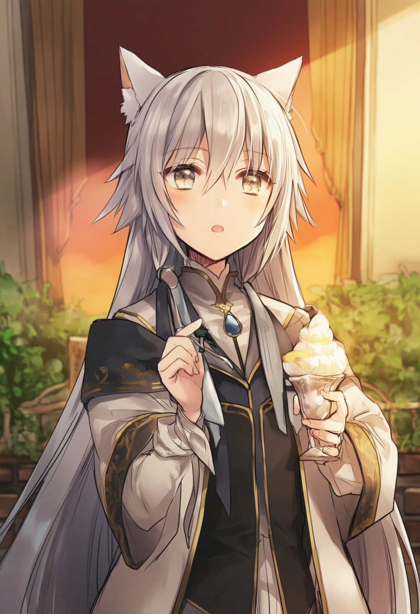 An image depicting aku no meshitsukai (vocaloid)