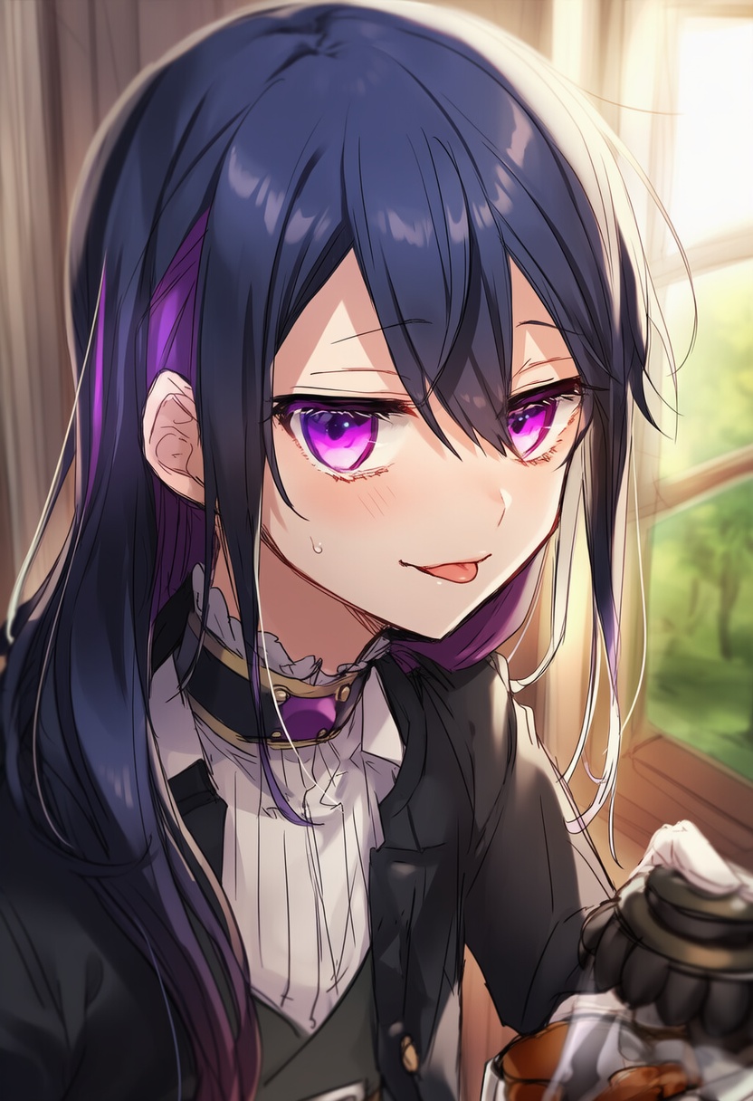 An image depicting akuma shitsuji to kuroi neko