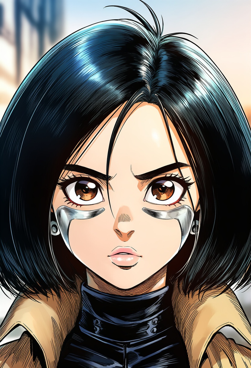 An image depicting alita: battle angel