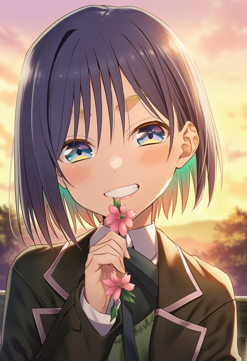 An image depicting amagami-san chi no enmusubi
