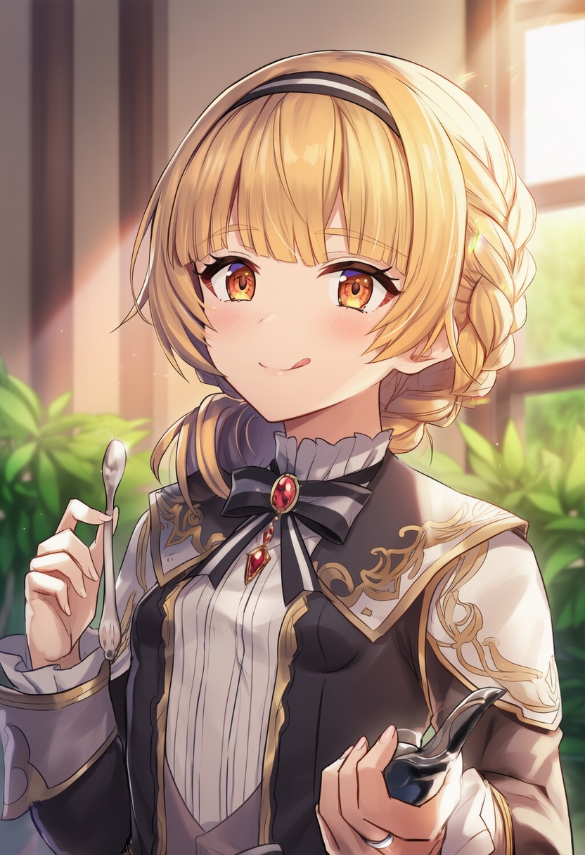 An image depicting angelic serenade