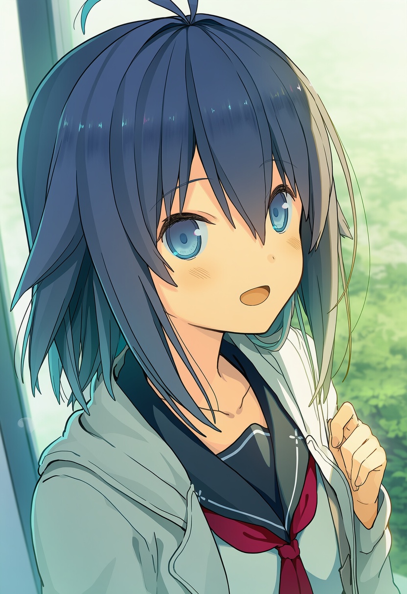 An image depicting ao no kanata no four rhythm