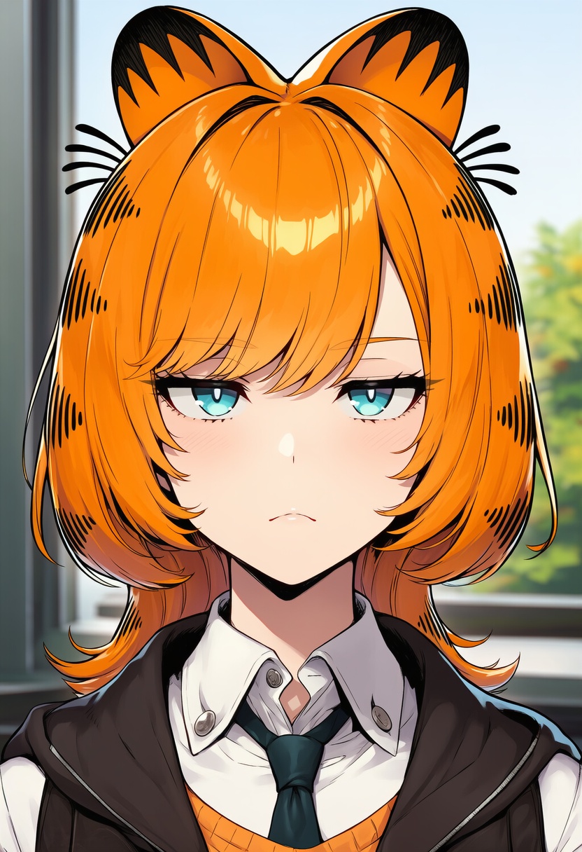 An image depicting garfield